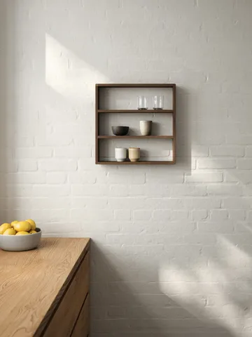 Sector vegghylle - Smoked Oiled Oak, 50x50x10 cm - Andersen Furniture