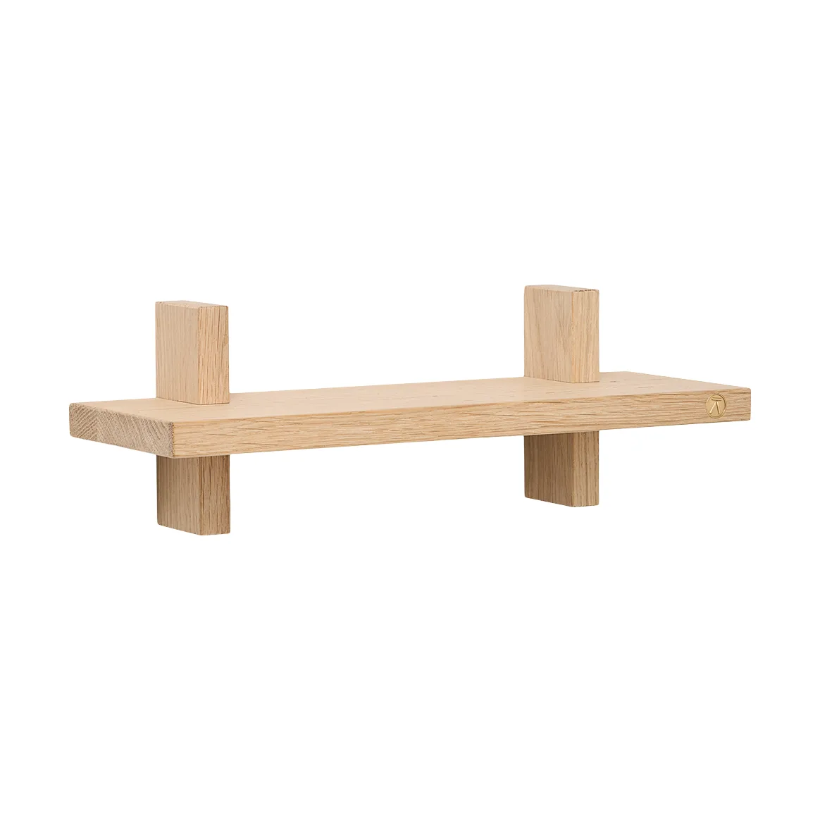 Treat vegghylle singel, Oak, 34x12x11,2 cm Andersen Furniture