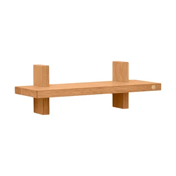 Treat vegghylle singel - Oiled Nature Oak, 34x12x11,2 cm - Andersen Furniture
