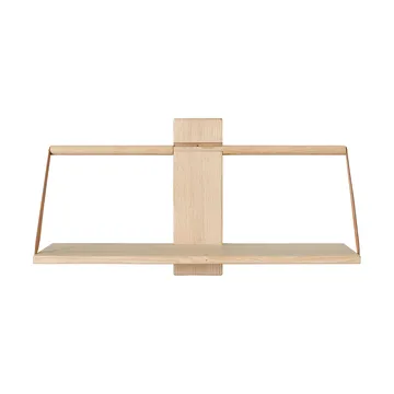 Wood Wall vegghylle Large 60x25x32 cm - Oak - Andersen Furniture