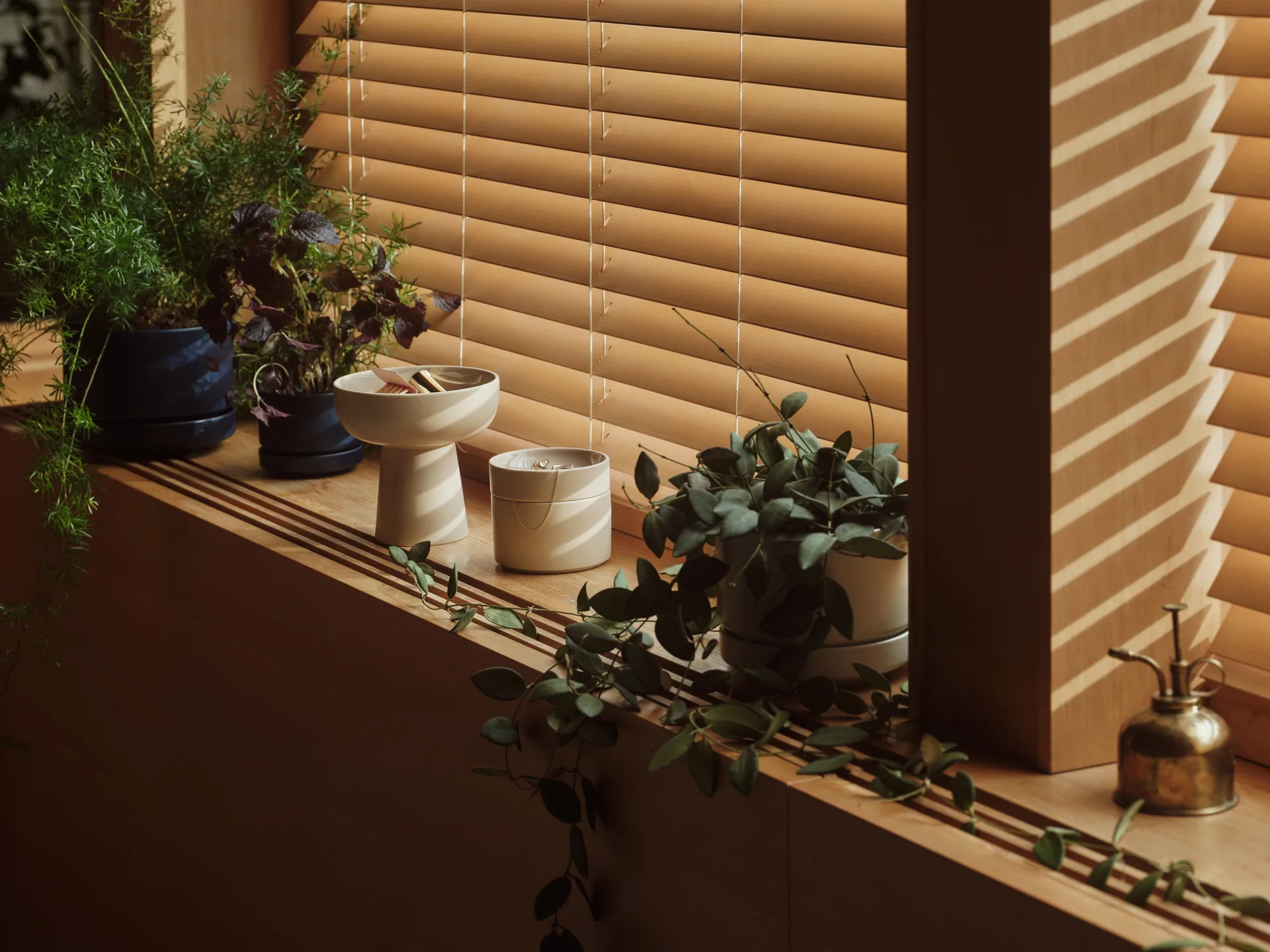 Kirnu dekorativ boks Ø11x10 cm, Beige Arabia