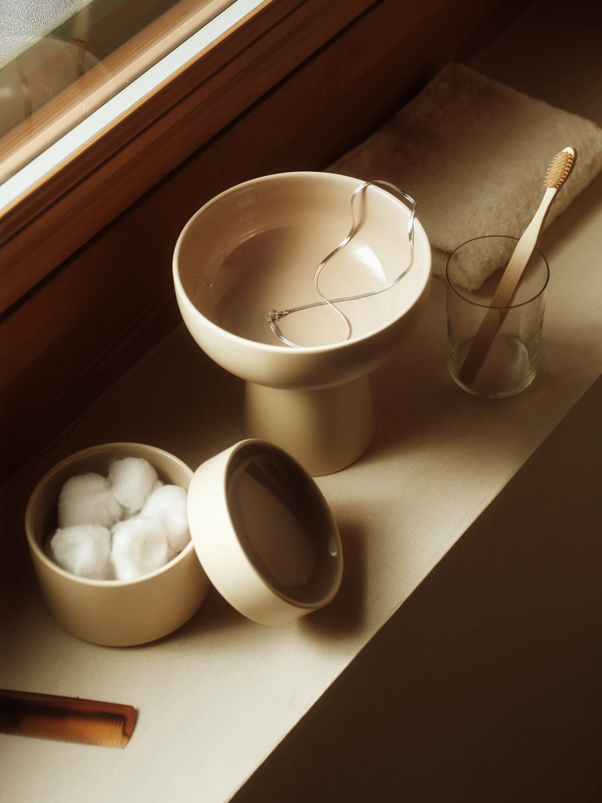 Kirnu dekorativ skål Ø16 cm, Beige Arabia