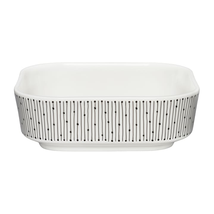 Mainio Sarastus ildfast form 0,7 l - Svart-hvit - Arabia