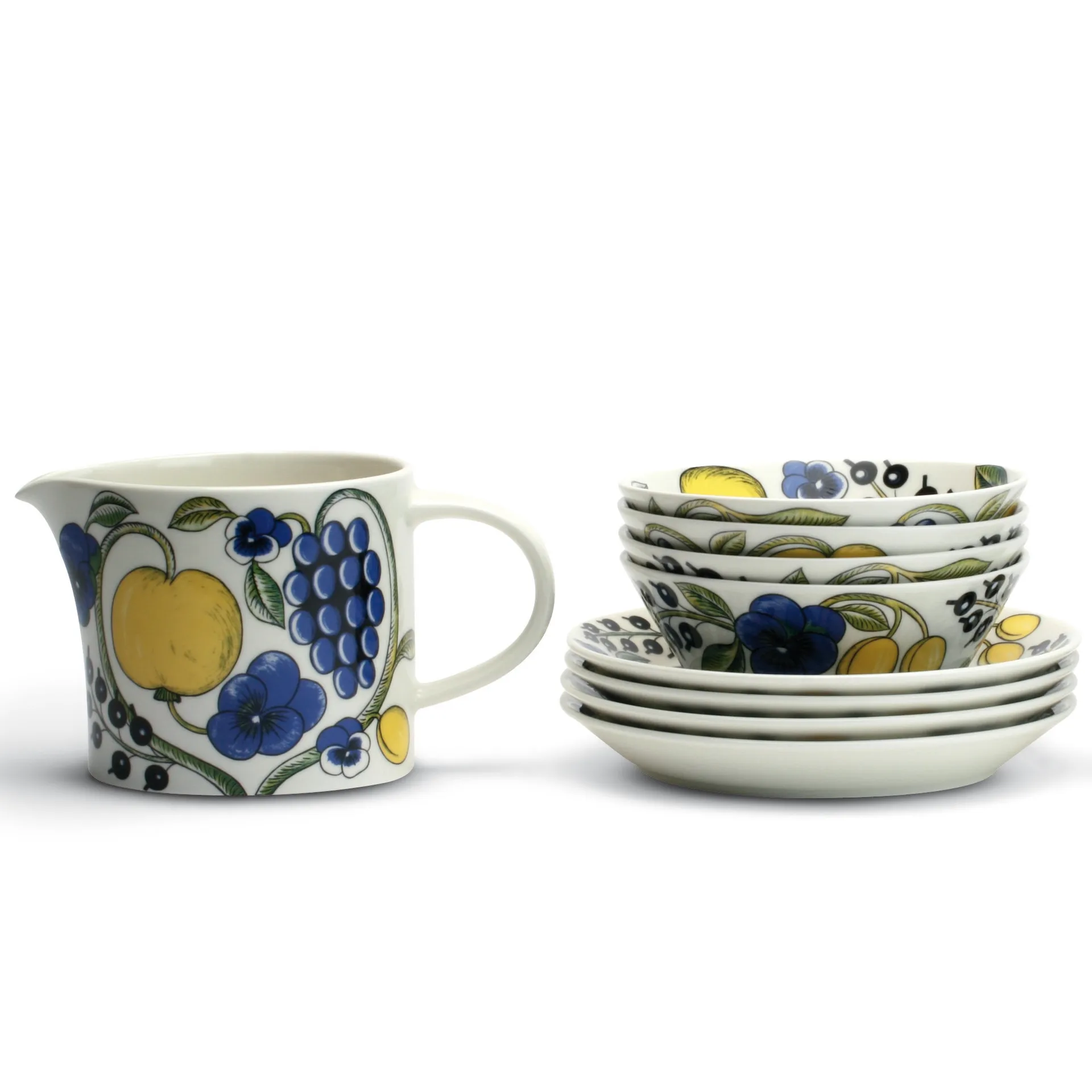 Paratiisi skål 17 cm, Blå Arabia