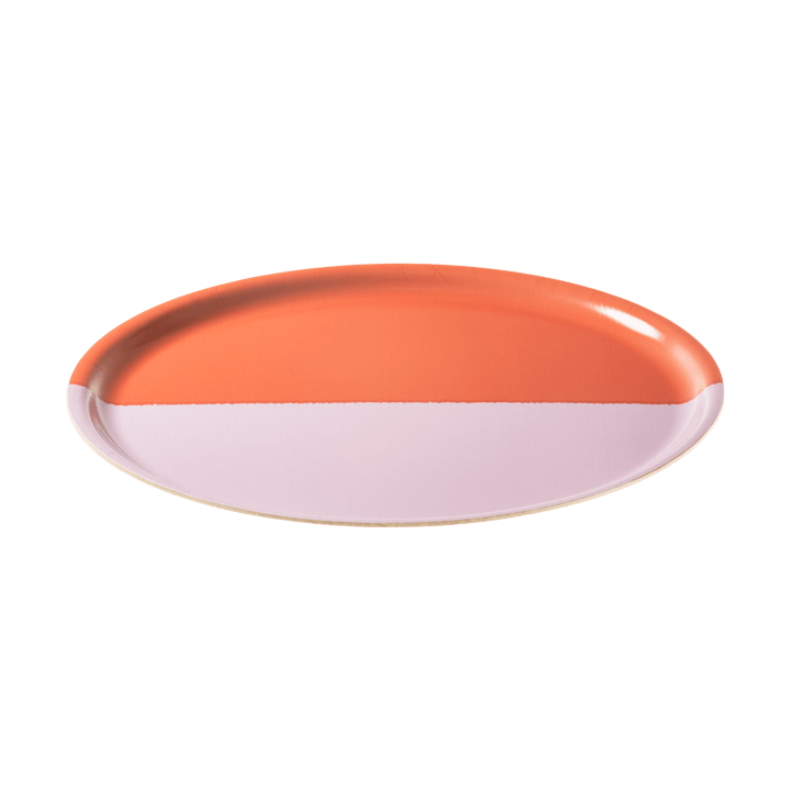 Vuokko brett Ø35 cm, 2-väri Rosa-Rød Arabia