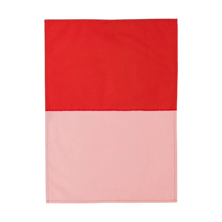 Vuokko kjøkkenhåndkle - Pink-red, 50x70 cm - Arabia