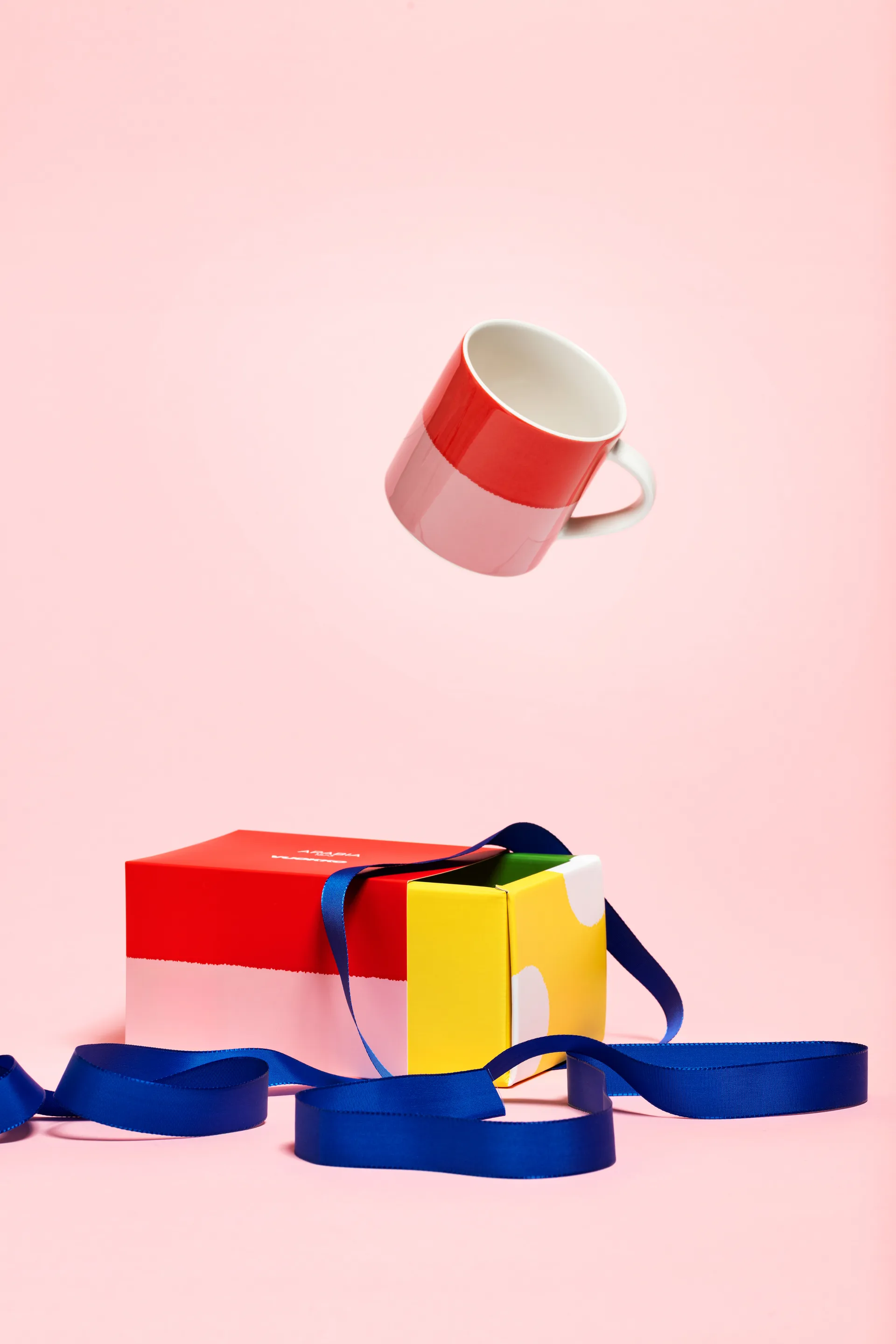 Vuokko krus 35 cl, 2-väri Rosa-Rød Arabia