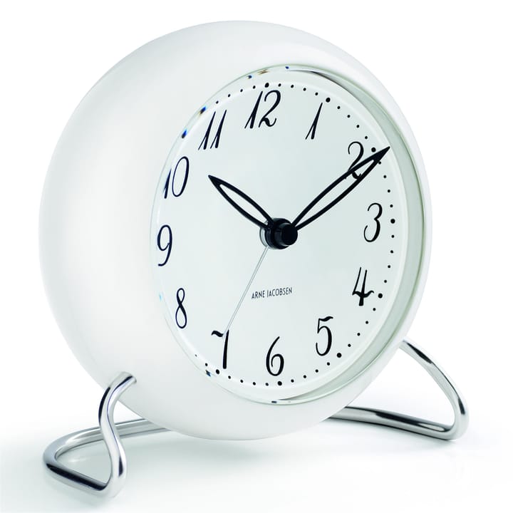 AJ LK bordklokke, hvit Arne Jacobsen Clocks