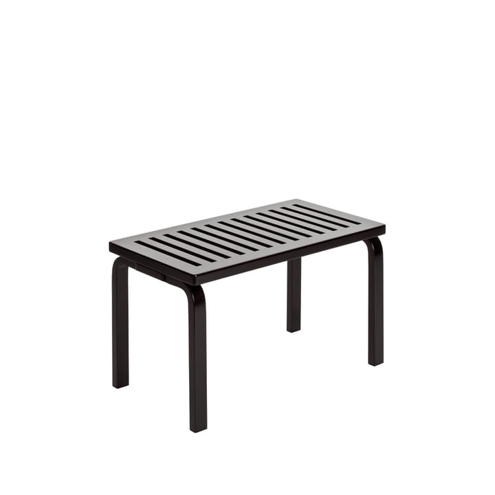 153B benk - Svartlakkert bjørk - Artek