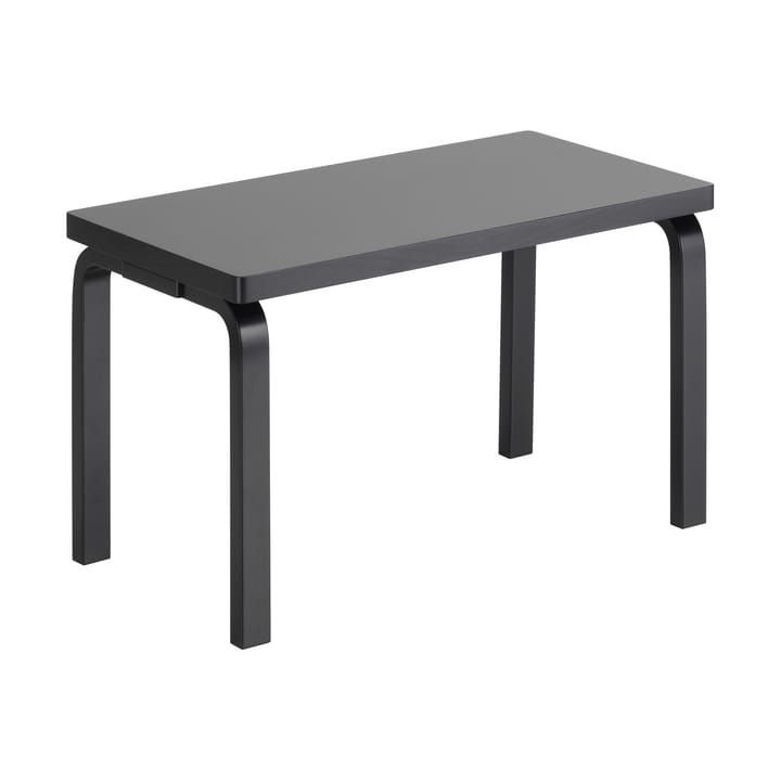 153B benk - Svartlakkert bjørk - Artek