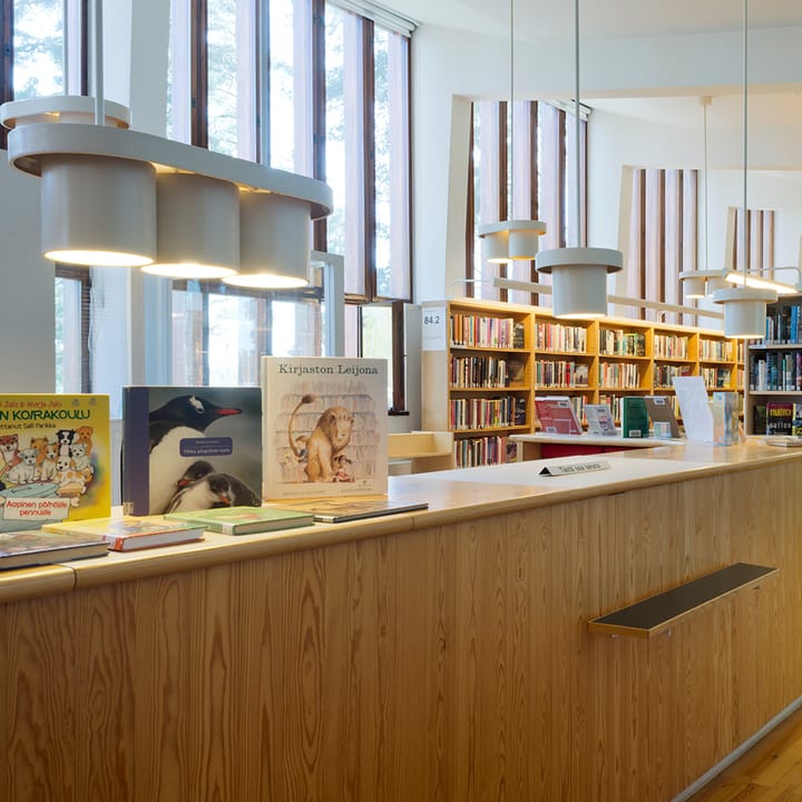 A201 pendel, Hvit pulverlakk-Messing Artek