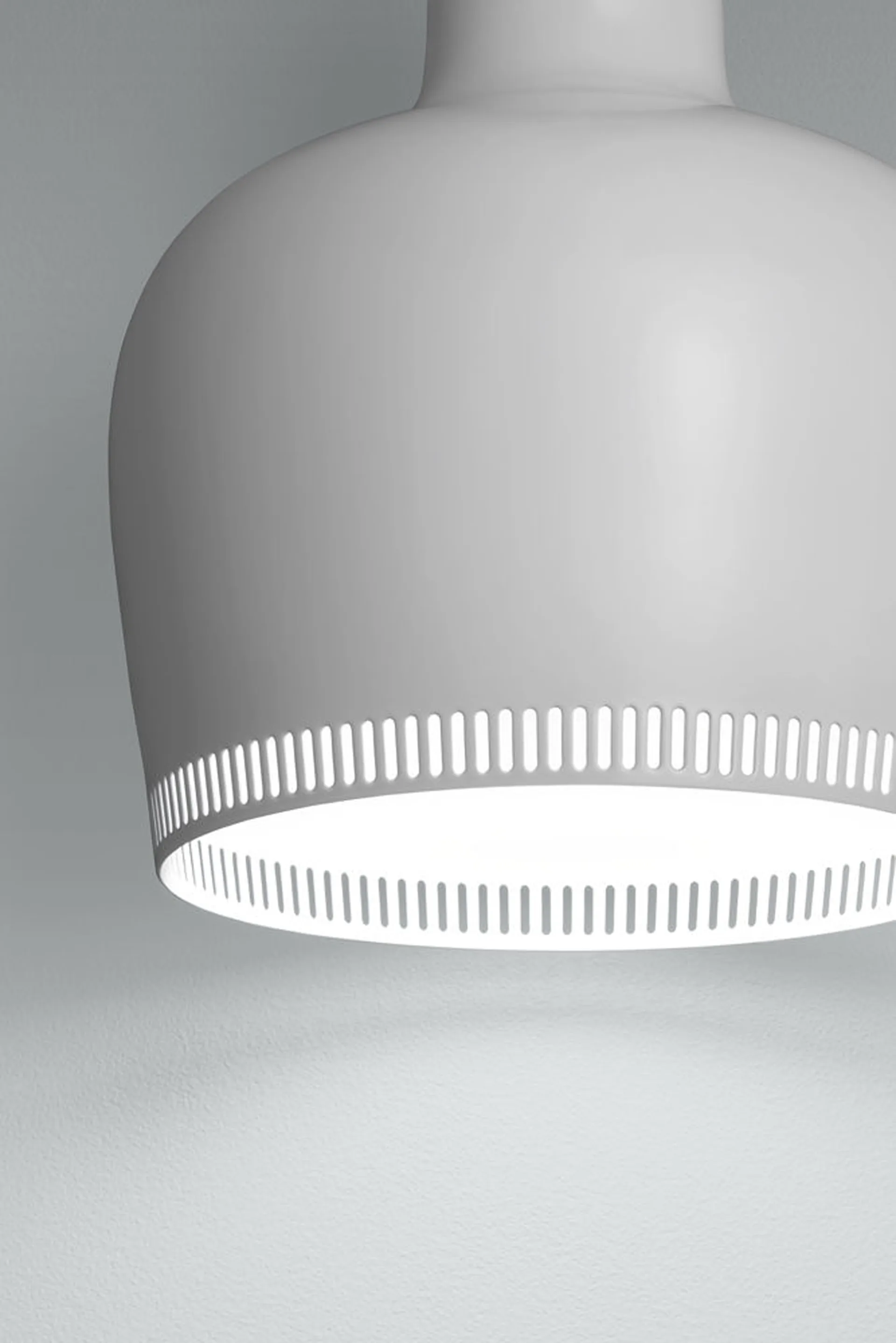A330S Golden Bell pendel, Hvitlakkert-Hvit Artek