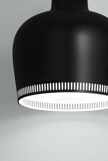 A330S Golden Bell pendel - Svartlakkert-Hvit - Artek