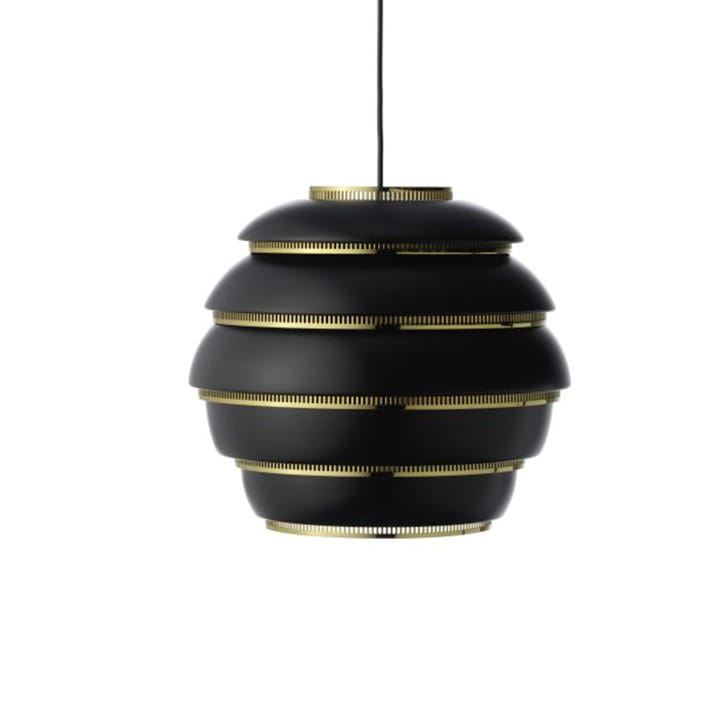 A331 Beehive pendel - Svart-Messing - Artek