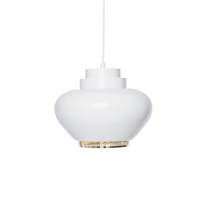 A333 turnip pendel - Hvit pulverlakkert-Messing - Artek