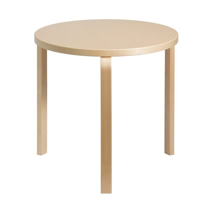 Aalto 90B spisebord rundt - Bjørkfinér - Artek