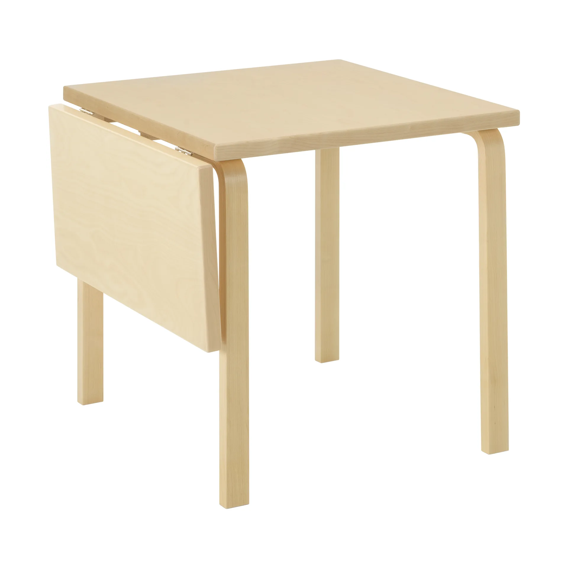 Aalto Table foldable DL81C spisebord, Top bjørkfinér-natural lakkert Artek
