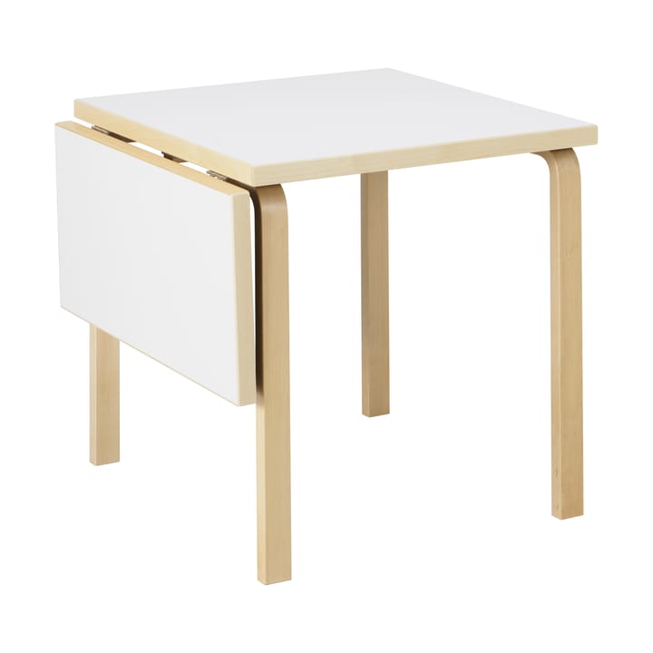 Aalto Table foldable DL81C spisebord - Top IKI white HPL-natural lakkert - Artek