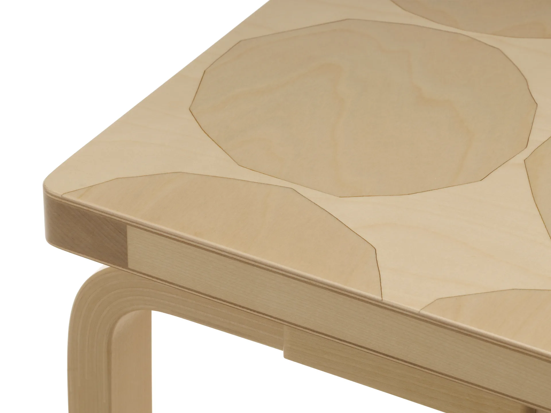 Artek + Marimekko Bench 153B Kivet benk, Bjørk Artek