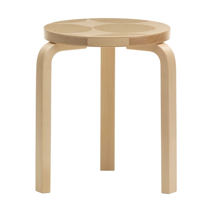 Artek + Marimekko Stool 60 Kivet krakk - Bjørk - Artek