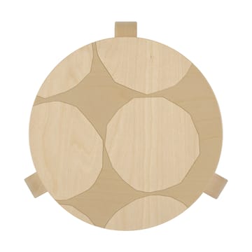 Artek + Marimekko Stool 60 Kivet krakk - Bjørk - Artek