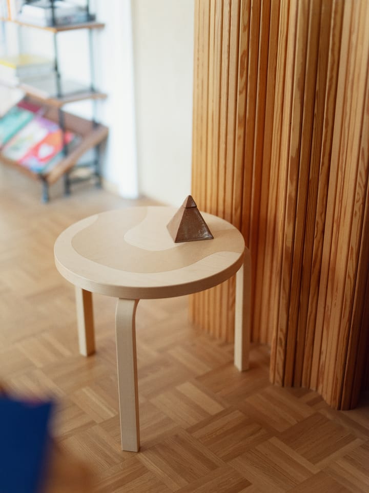 Artek + Marimekko Stool 60 Seireeni krakk, Bjørk Artek
