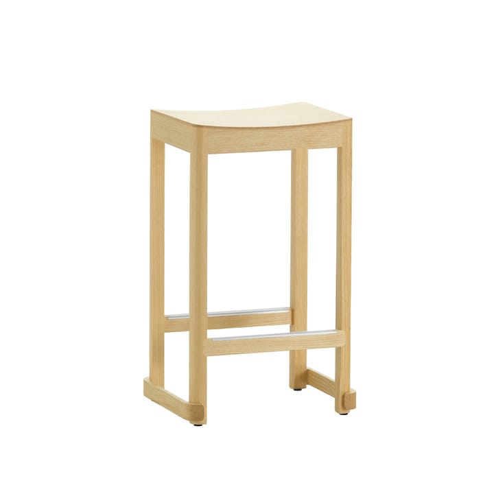 Atelier barstol - Naturlakkert ask-H65 cm - Artek