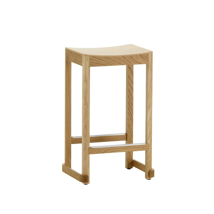 Atelier barstol - Naturlakkert eik-H65 cm - Artek