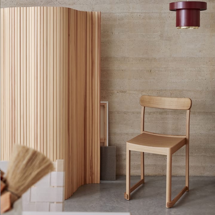 Atelier stol, Grønlakkert bøk Artek