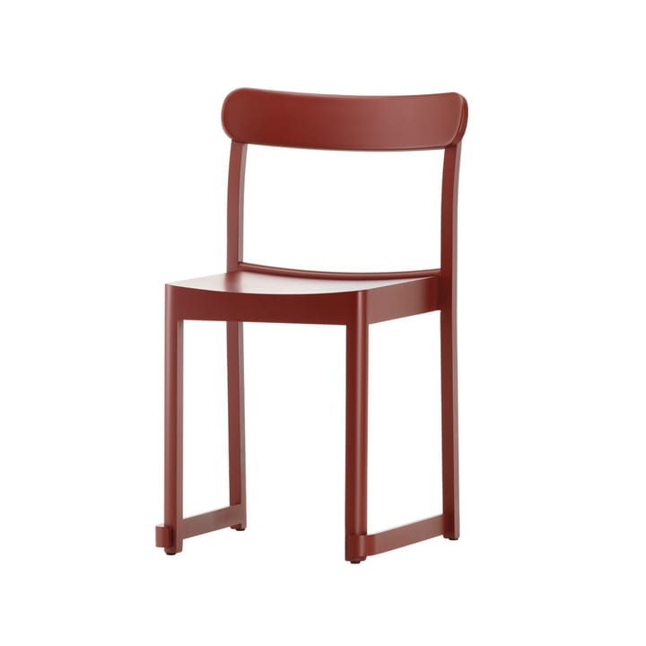 Atelier stol - Mørkrødlakkert bøk - Artek