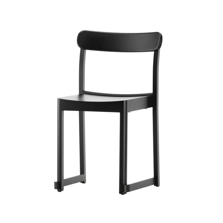 Atelier stol - Svartlakkert bøk - Artek