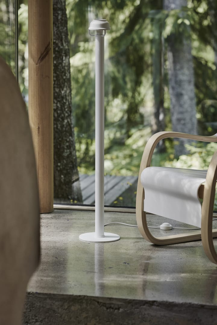 Kori gulvlampe, Hvit Artek