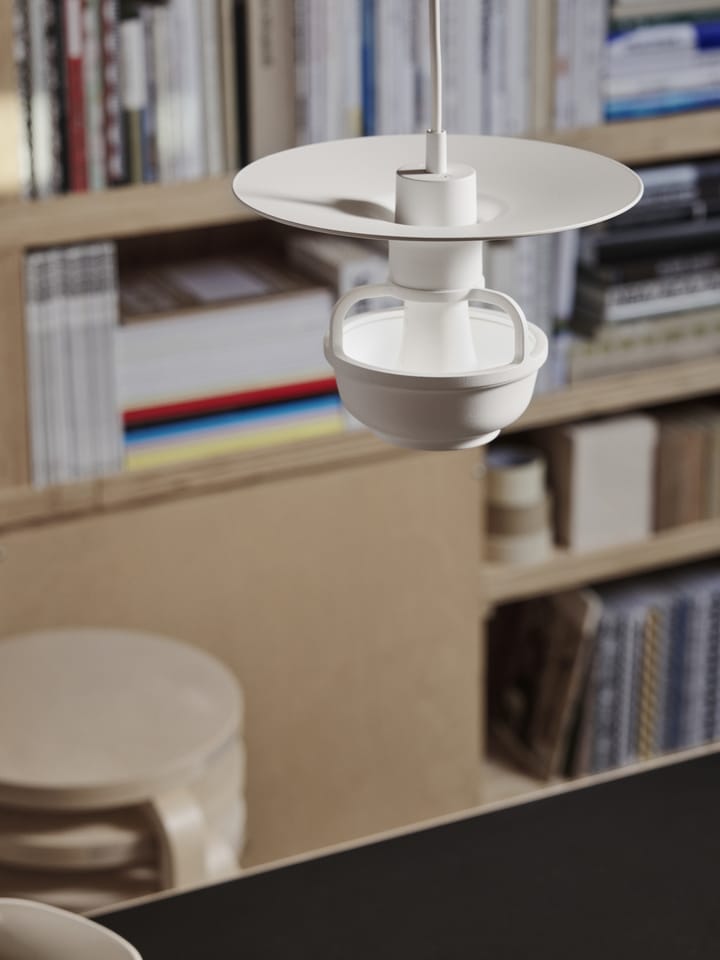 Kori pendant light disc shade, Hvit Artek