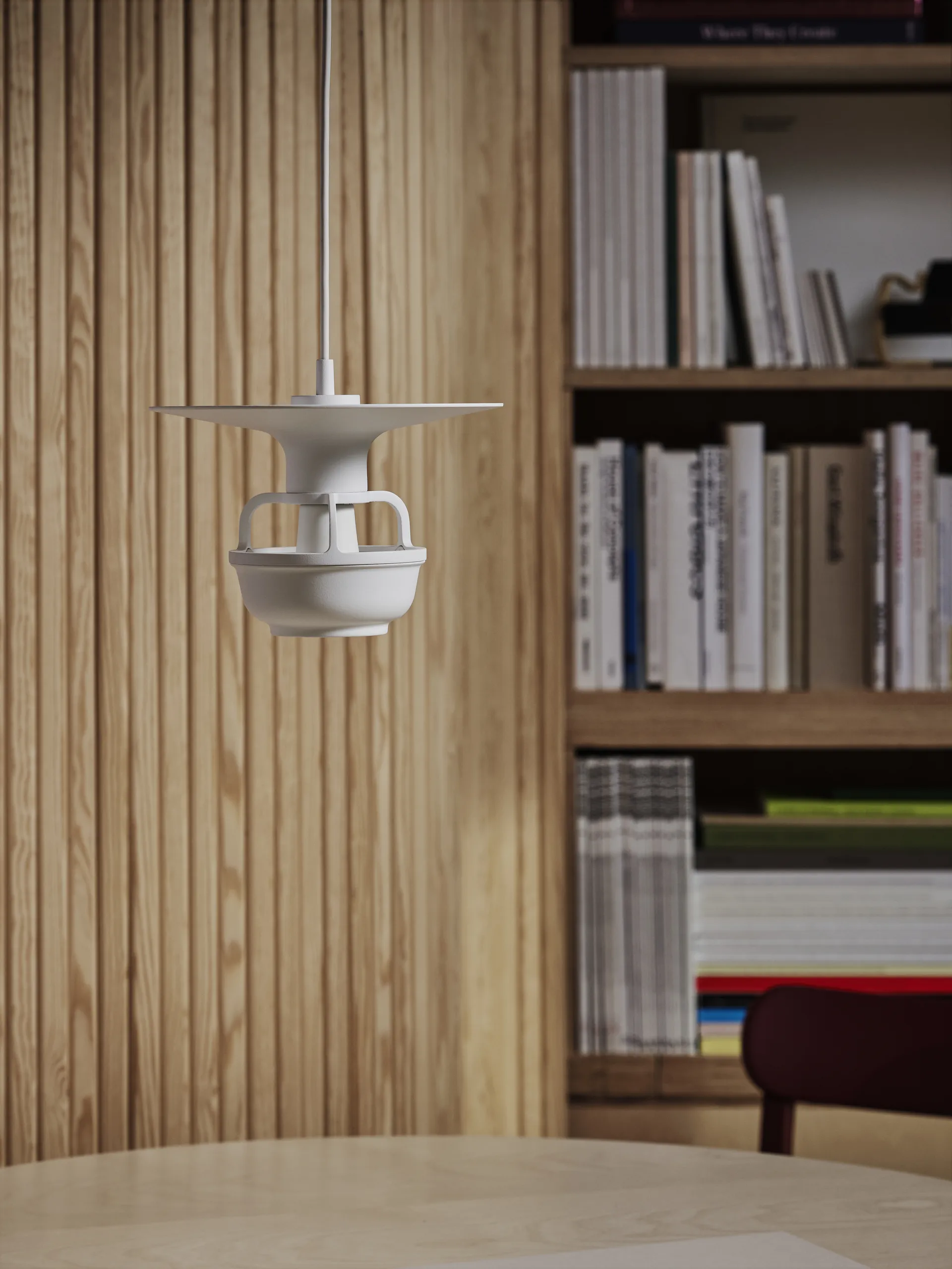 Kori pendant light disc shade, Hvit Artek