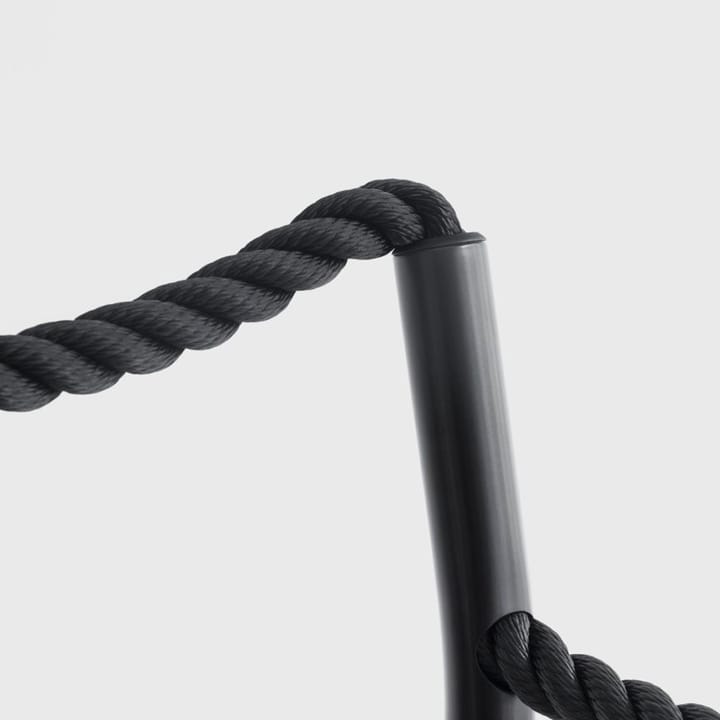 Rope stol, Lysgrå pulverlakk-Grå lakk Artek