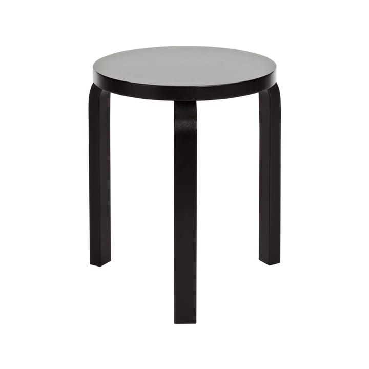 Stol 60 krakk 3 stk ben - Svart lakk - Artek