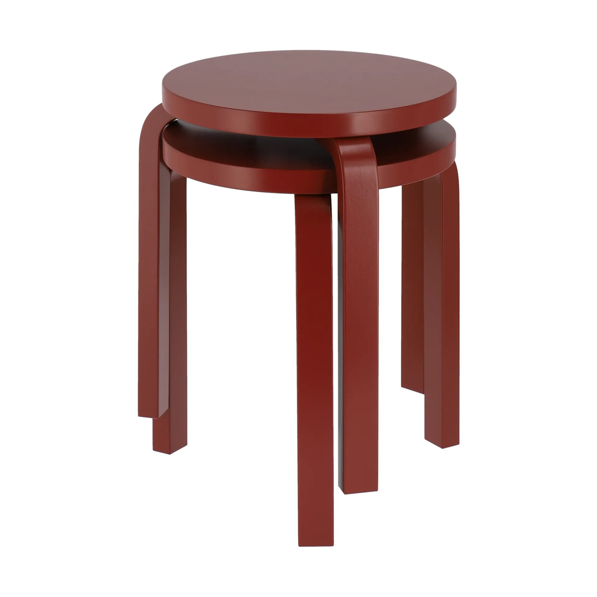 Stol 60 krakk jubileumsutgave Svenssons 125 år, Falu rød Artek