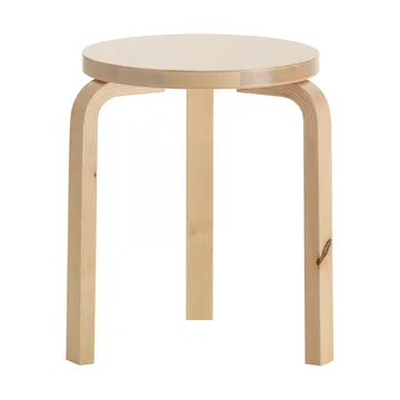 Stool 60 Villi rund krakk jubileumsutgave 90 år - Bjørk, Ø38x44 cm - Artek