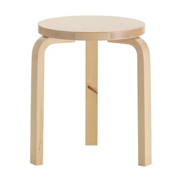Stool 60 Villi rund krakk jubileumsutgave 90 år - Bjørk, Ø38x44 cm - Artek