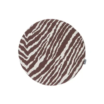 Zebra sittepute Ø34 cm - Brun-hvit - Artek