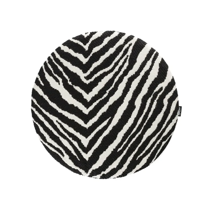Zebra sittepute Ø34 cm - Svart-hvitt - Artek