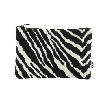 Zebra toalettmappe small - Svart-hvit - Artek