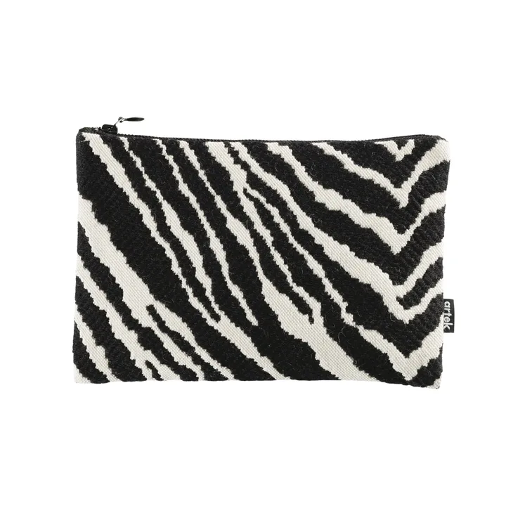 Zebra toalettmappe small - Svart-hvit - Artek