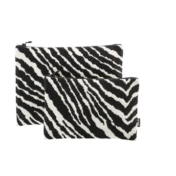 Zebra toalettmappe small - Svart-hvit - Artek