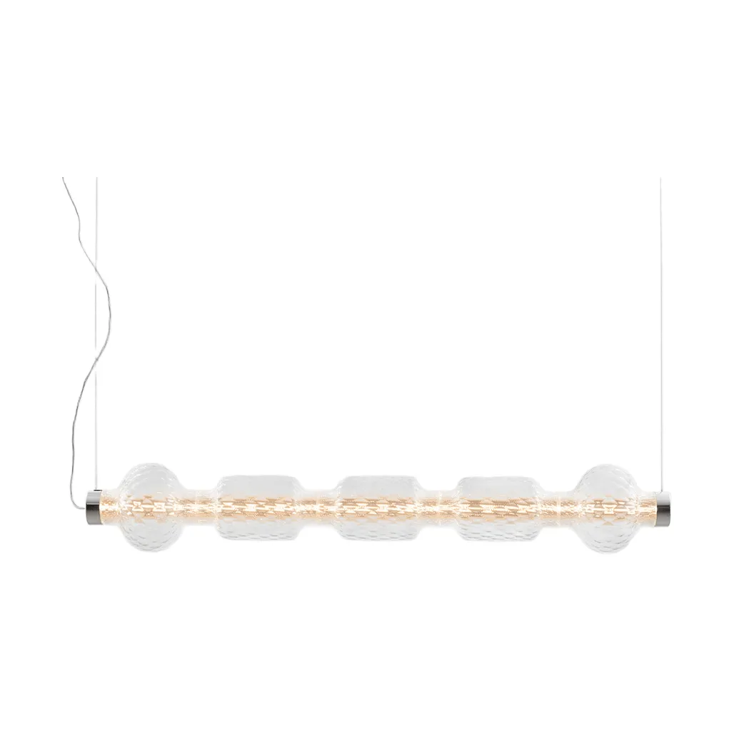 Alambicco horisontal pendel, appstyrt, 5 glasskupler Artemide