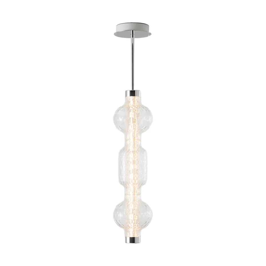 Alambicco vertikal pendel, 3 glasskupler Artemide