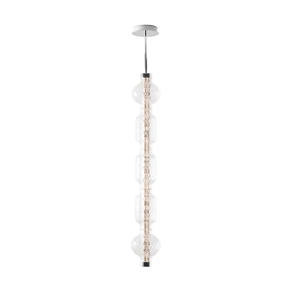 Alambicco vertikal pendel, appstyrt, 5 glasskupler Artemide