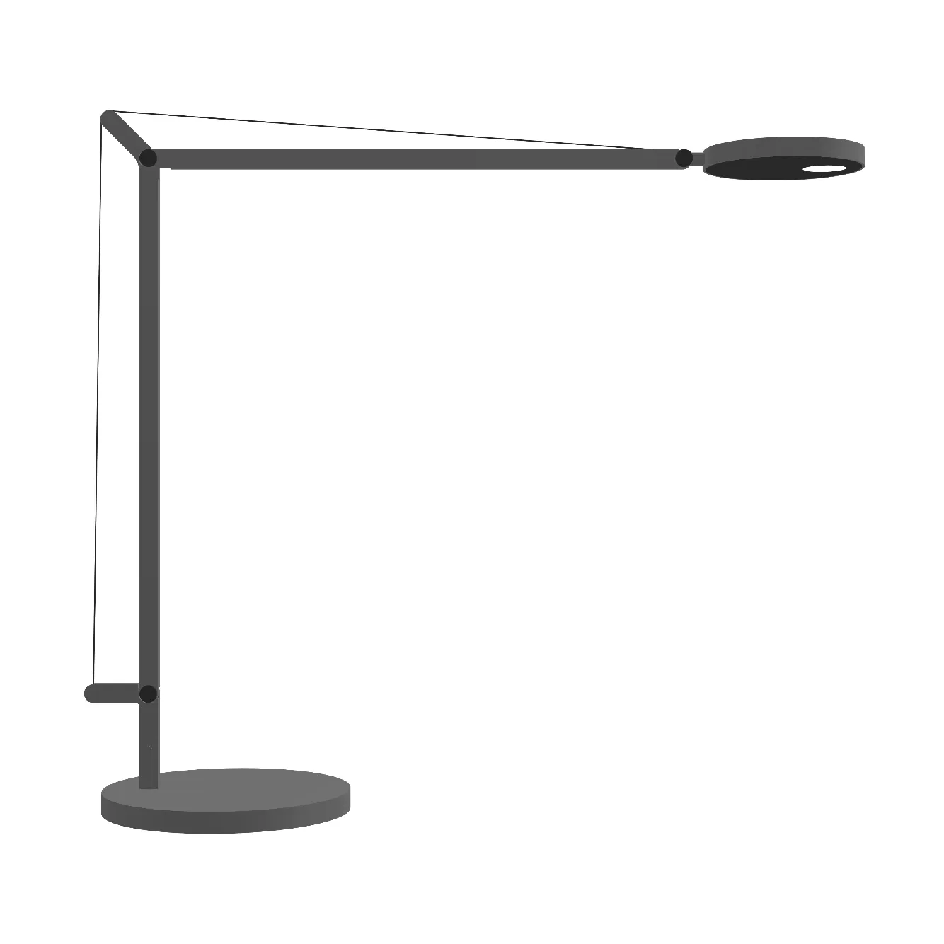 Demetra bordlampe - Anthracite grey,  Artemide