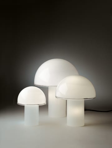 Onfale Medio bordlampe Ø28 cm - Opal hvit - Artemide