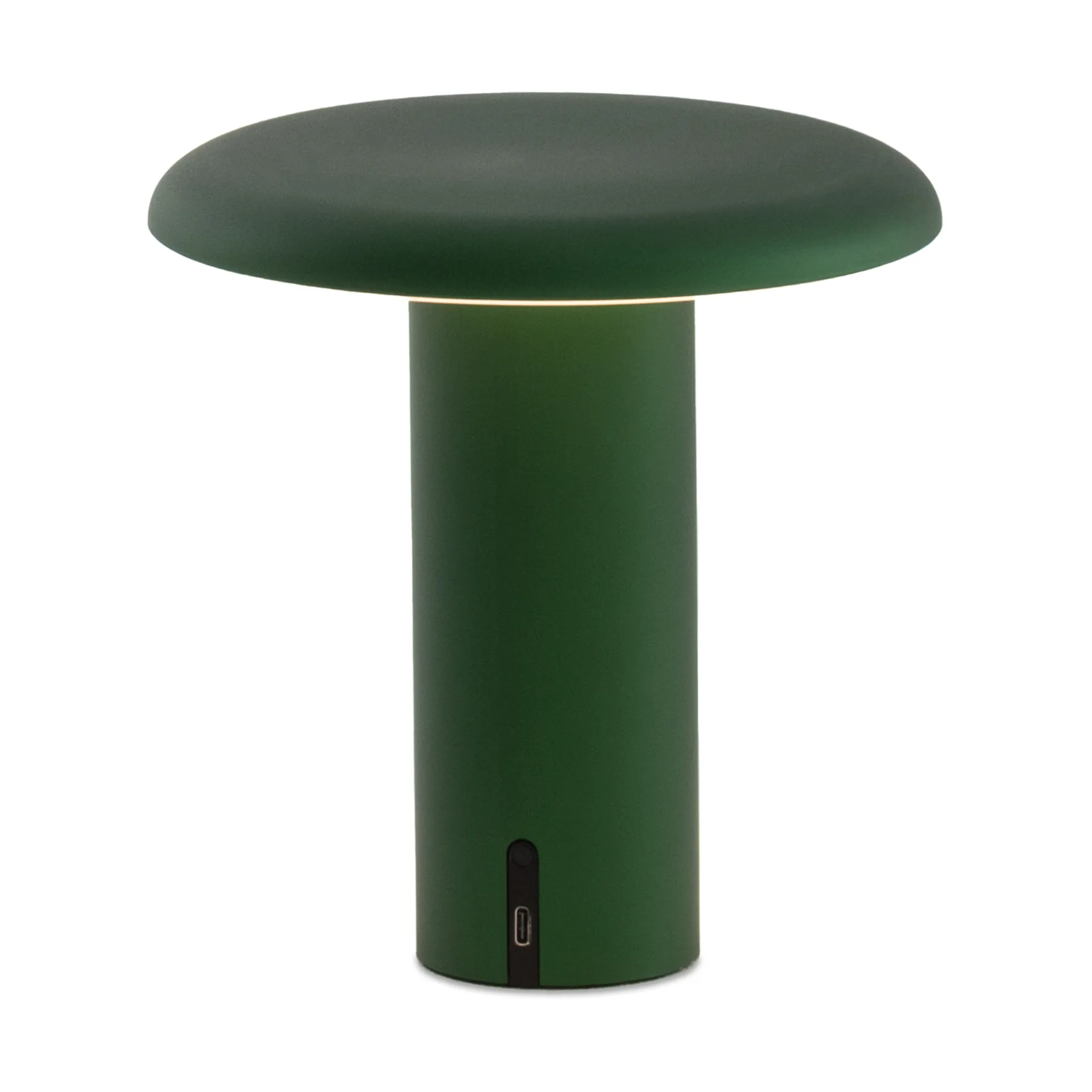 Takku portabel bordlampe 19 cm, Anodized green Artemide